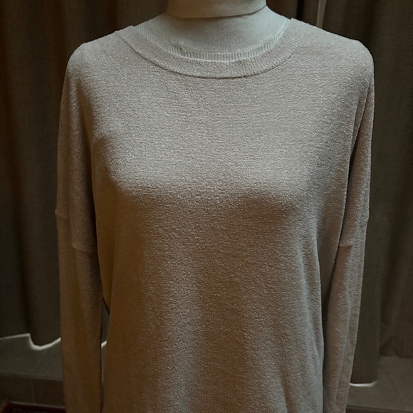 Barefoot Dreams Cozychic FOG Top (tie waist)-NWT - Picture 1 of 5